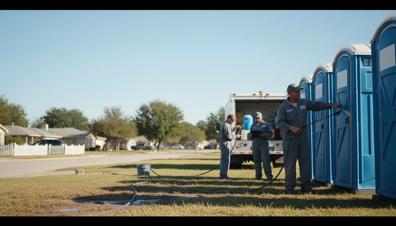 Long-Term Portable Toilet Rental in Orient, SD near me